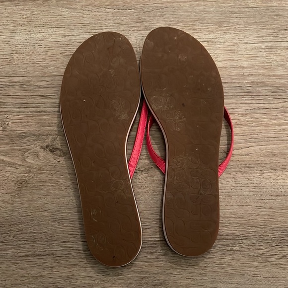 Coach flip flops size 10B Delvynn - Picture 5 of 8